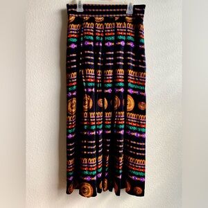 Colorful Vintage Maxi Skirt